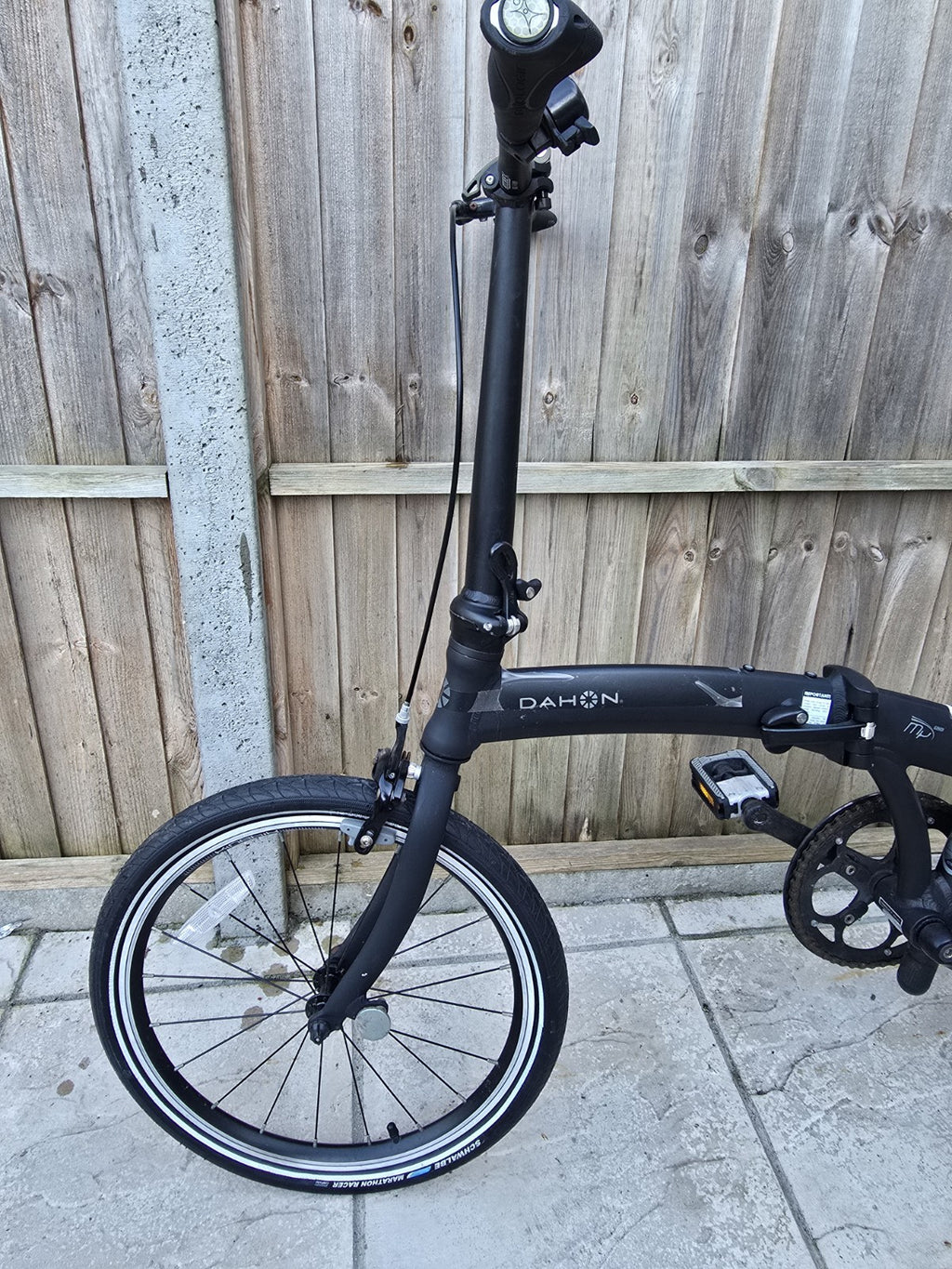 Dahon Mu Uno Black Folding Bike Single Speed
