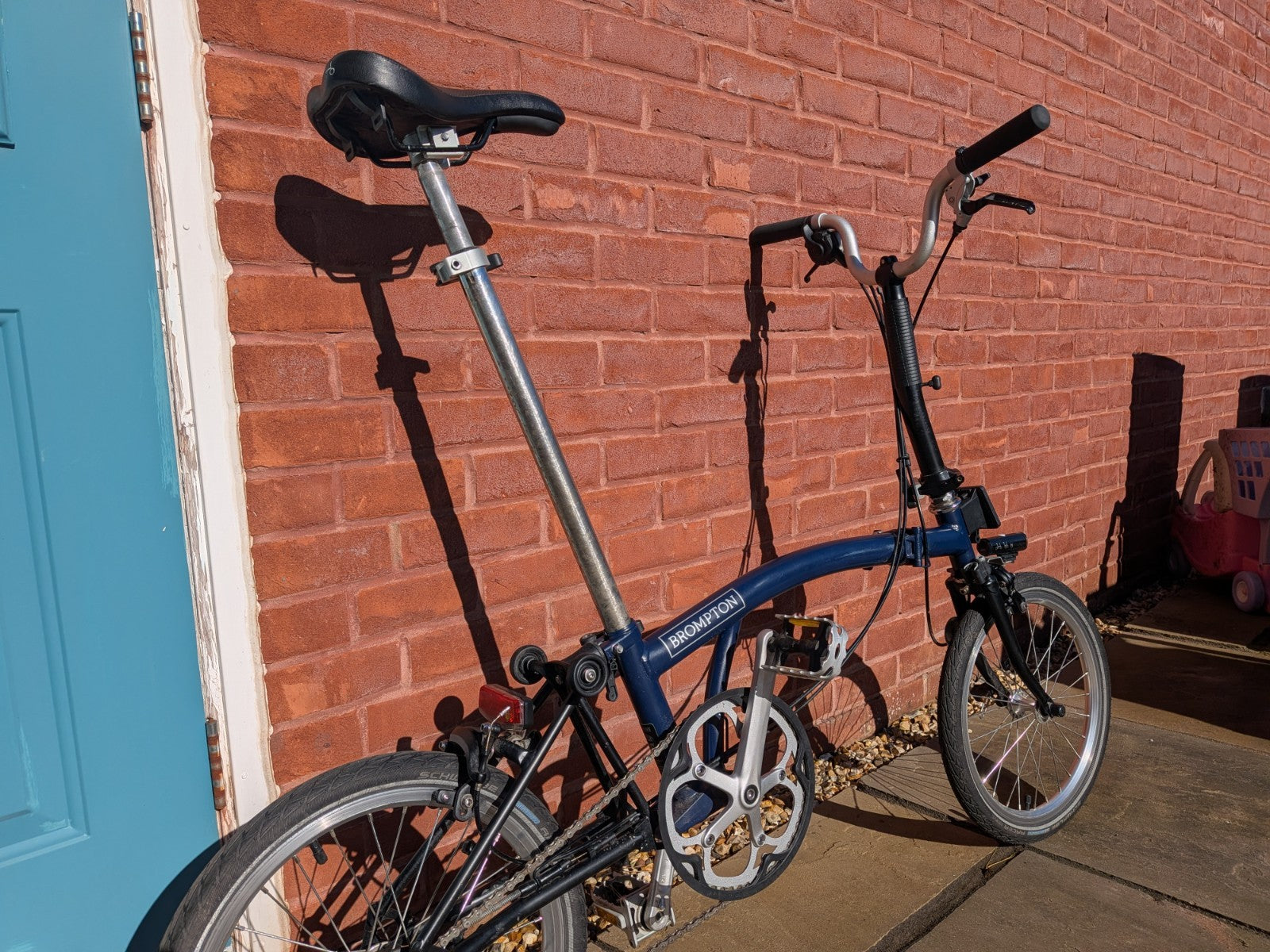 Brompton C-line Folding Commuter Bike,  two speed