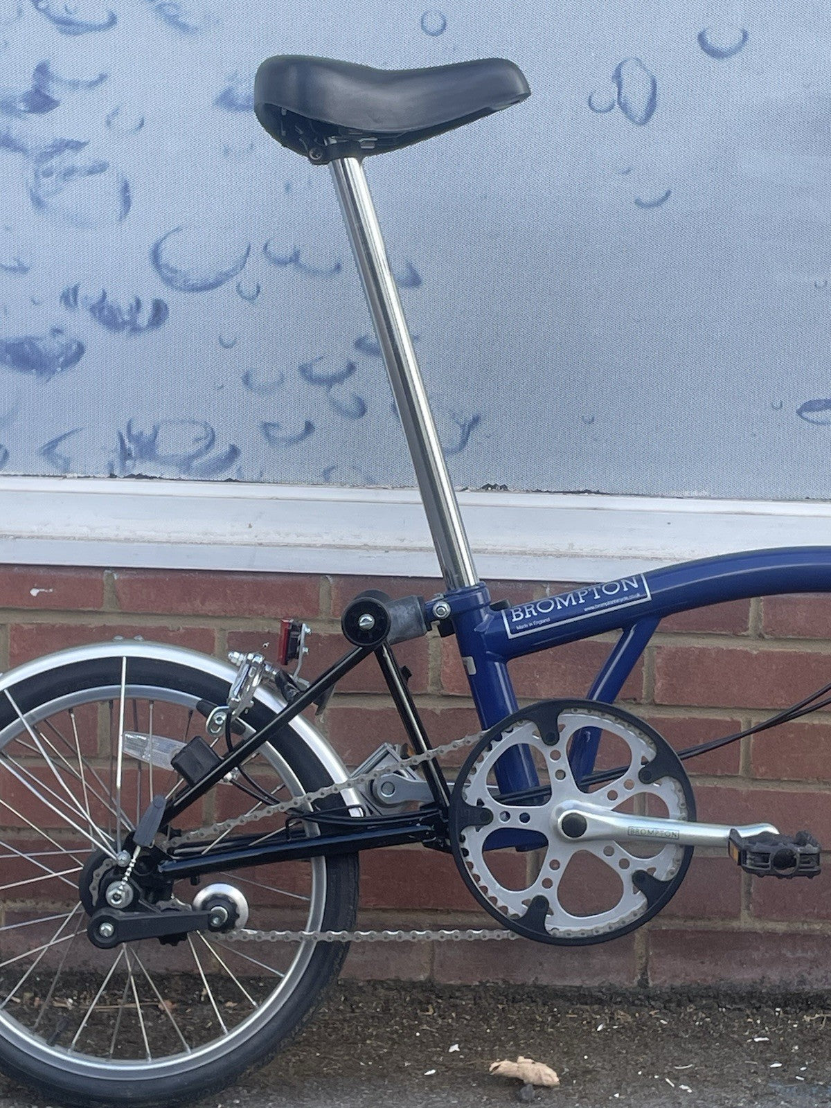 Brompton M3L Folding Bike - Tempest Blue