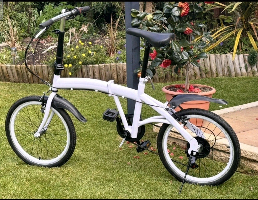 20inch Folding Bike Adjustable 6 Speed Adults Bicycle Alloy Foldable City Bike