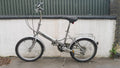 Raleigh Eclipse Folding Bike Shimano 6 Speed Gears - Silver color - Used