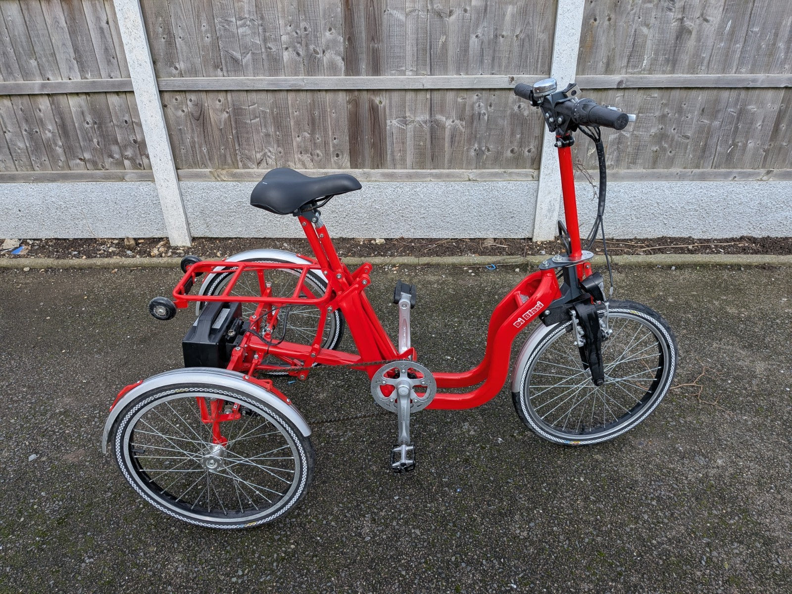 Electric Tricycle Folding Electric Trike Di Blasi R34.Compact, Delivery Possible