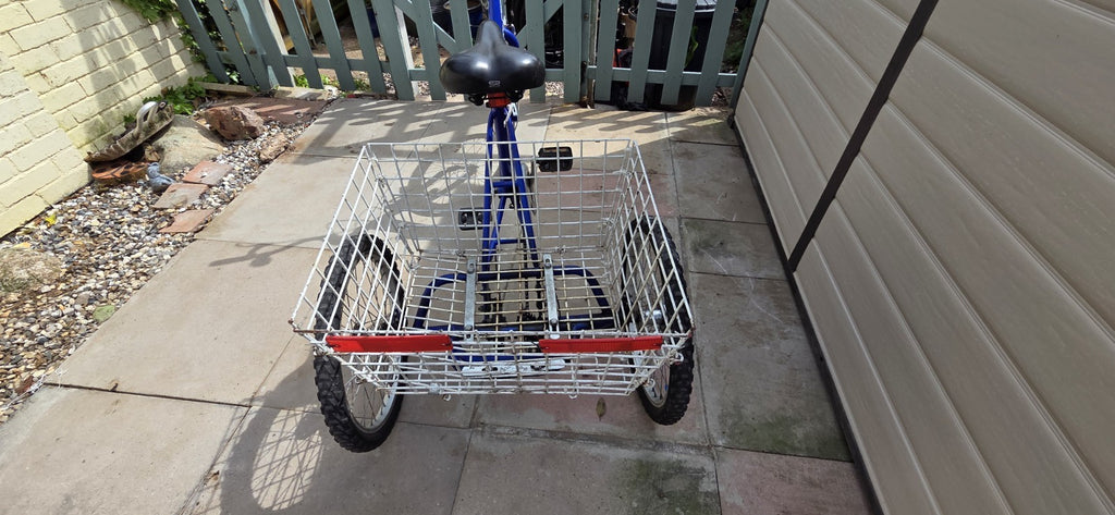 Viking Adult Trike Tricycle Bike Folding 6 Speed Shimano 20" Wheels Basket