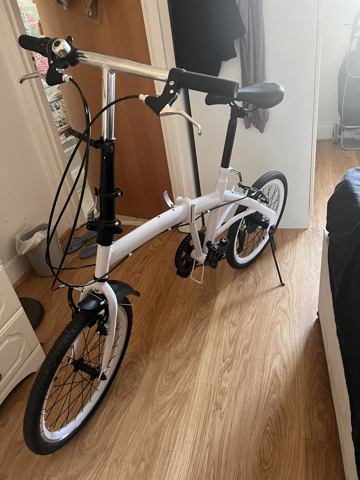 20" Folding Bike Adults Bicycle Lightweight Alloy Bicycle Folding City Bike UK
