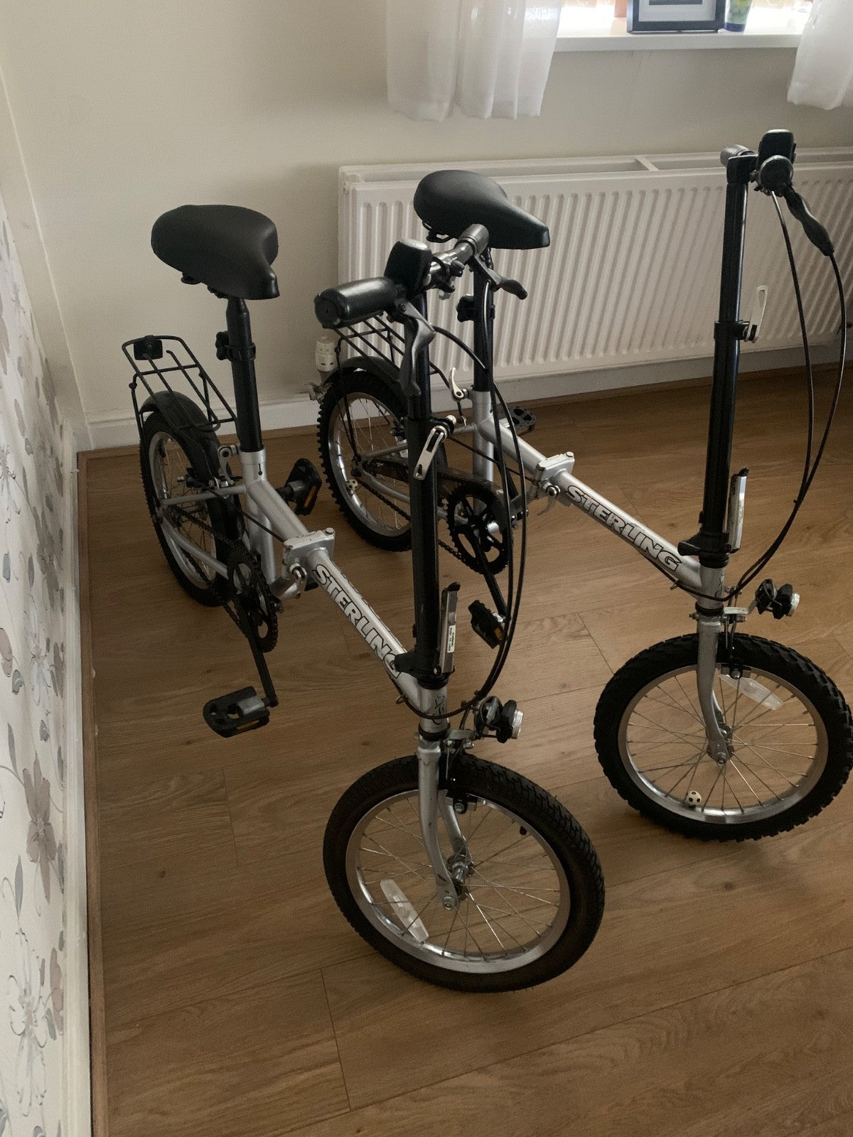 2x folding bikes