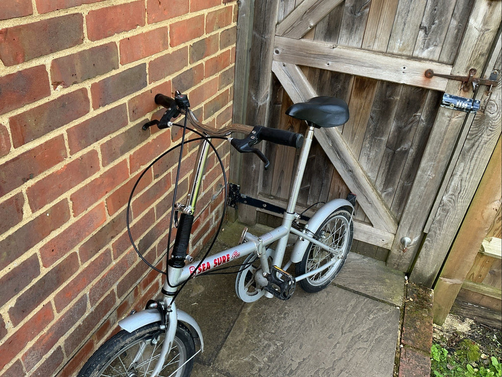 Sea Sure Folding Bike Ideal For Commute Or Boat 16 Inch Wheels G.W.O