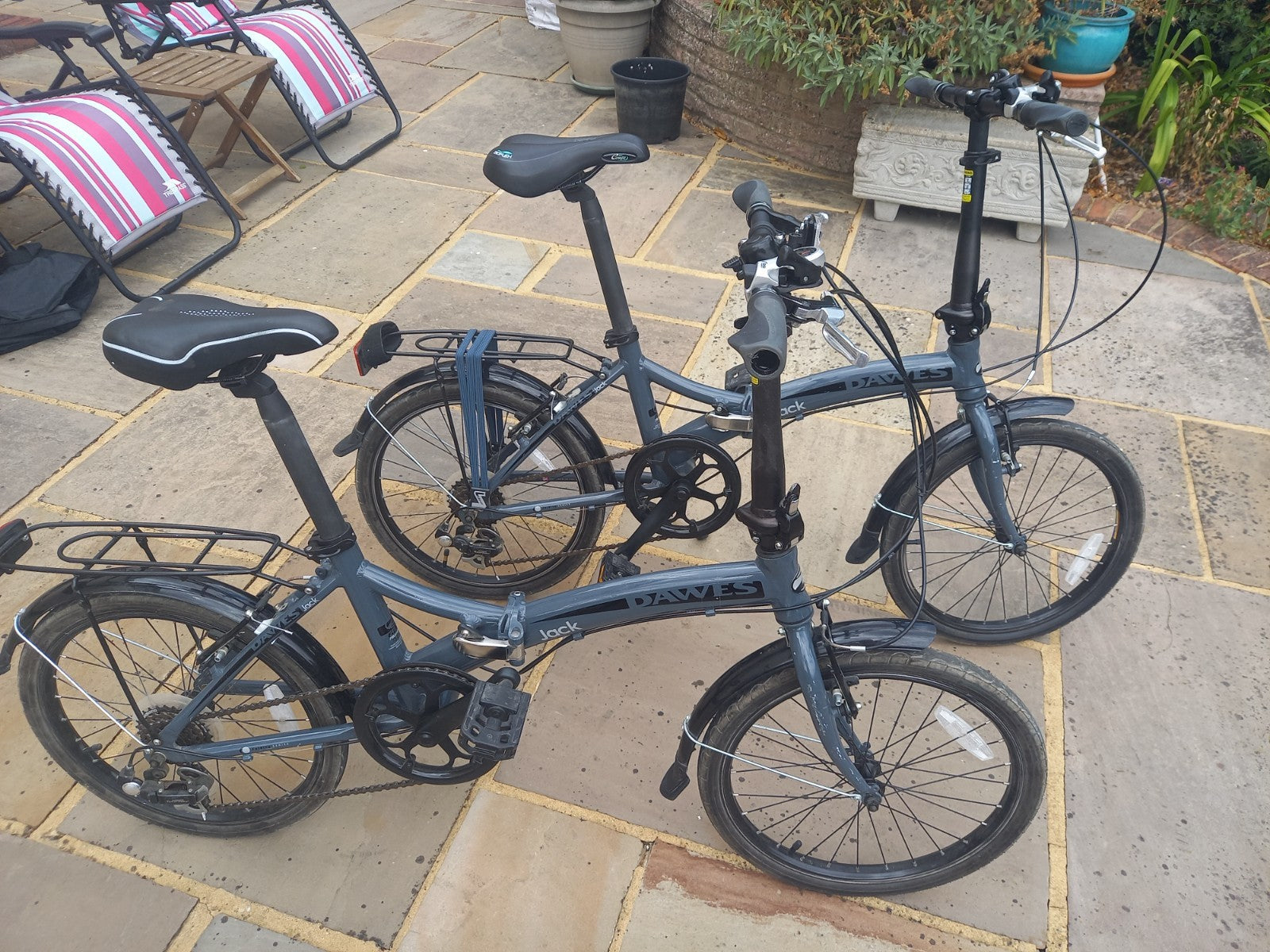 Pair of Jack Dawes 6061 Folding Bikes 20" Wheels