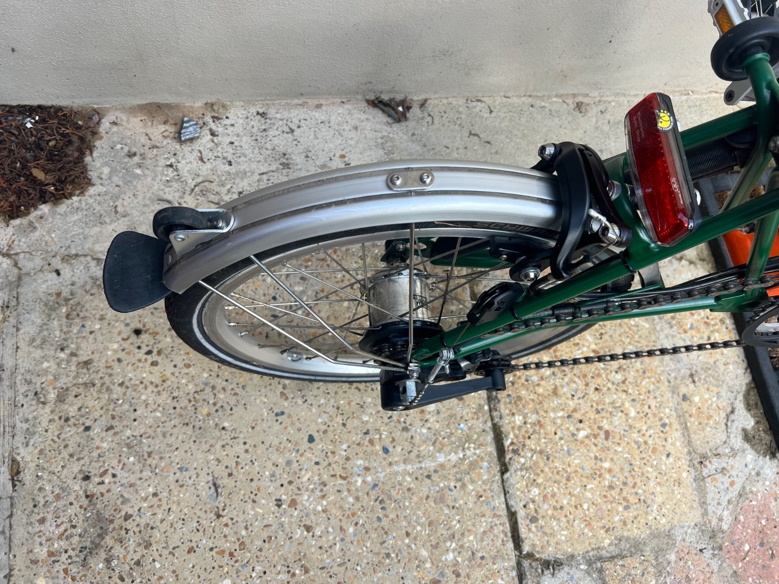 brompton folding bike M6L  two tone