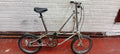 Silver Steel Folding Bike 20 in Wheels 1 Speed Riser Bars Rim Brake 24 cm