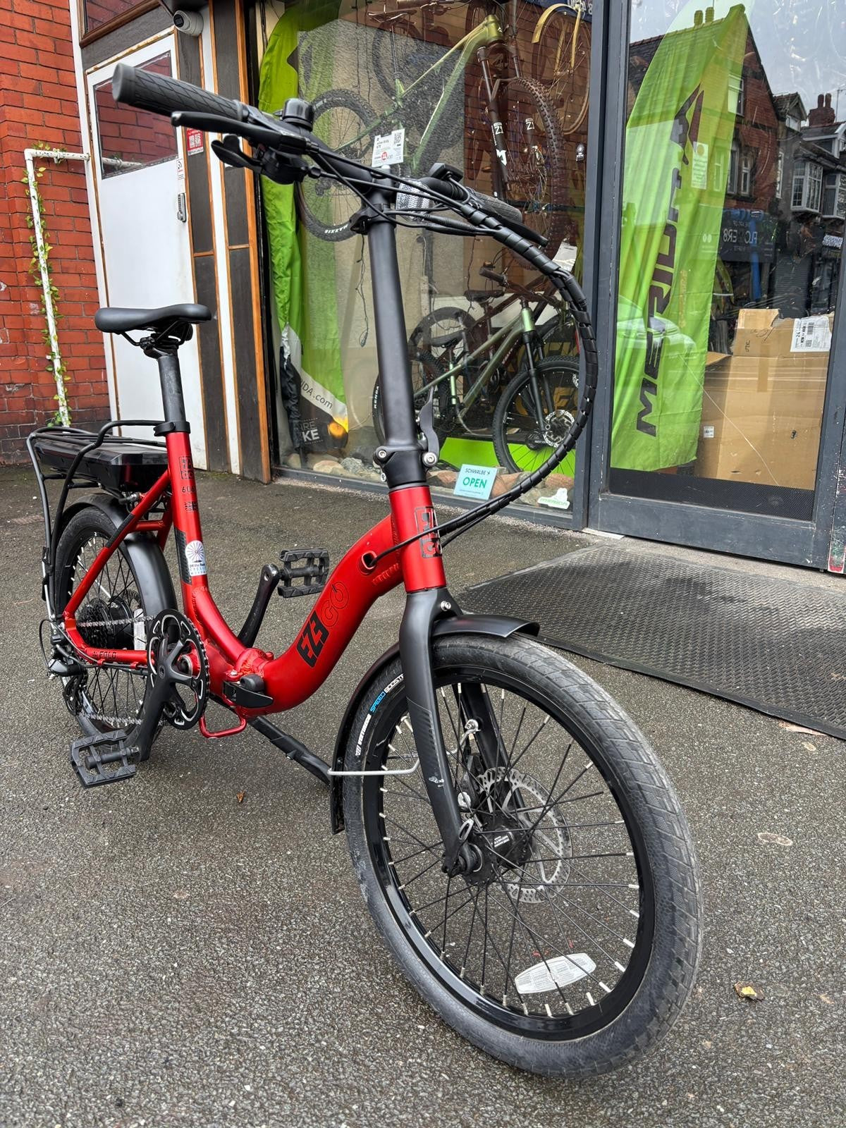 Ezego Fold LS Low Step Folding Bike, Full Service, Brand New Battery