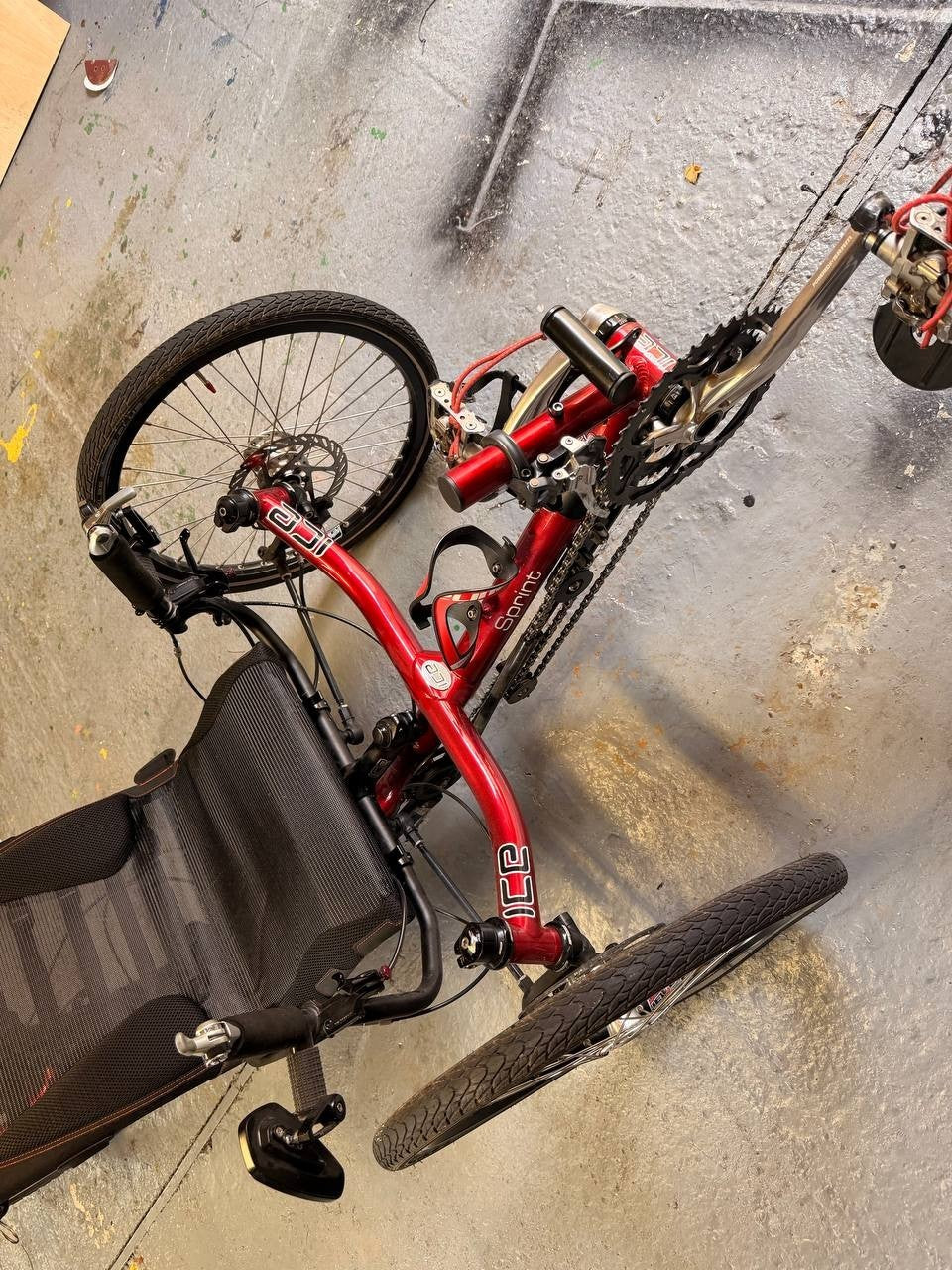 Ice Trike Sprint 2019-2020 Era Foldable hydraulic brakes great condition
