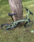 Brompton C-Line 6-Speed Folding Bike – Matcha Green – Excel-t Cond (Discont-ed)