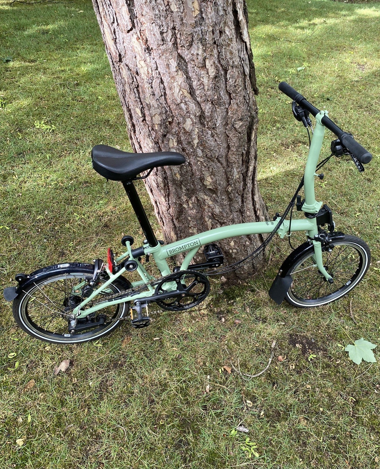 Brompton C-Line 6-Speed Folding Bike – Matcha Green – Excel-t Cond (Discont-ed)