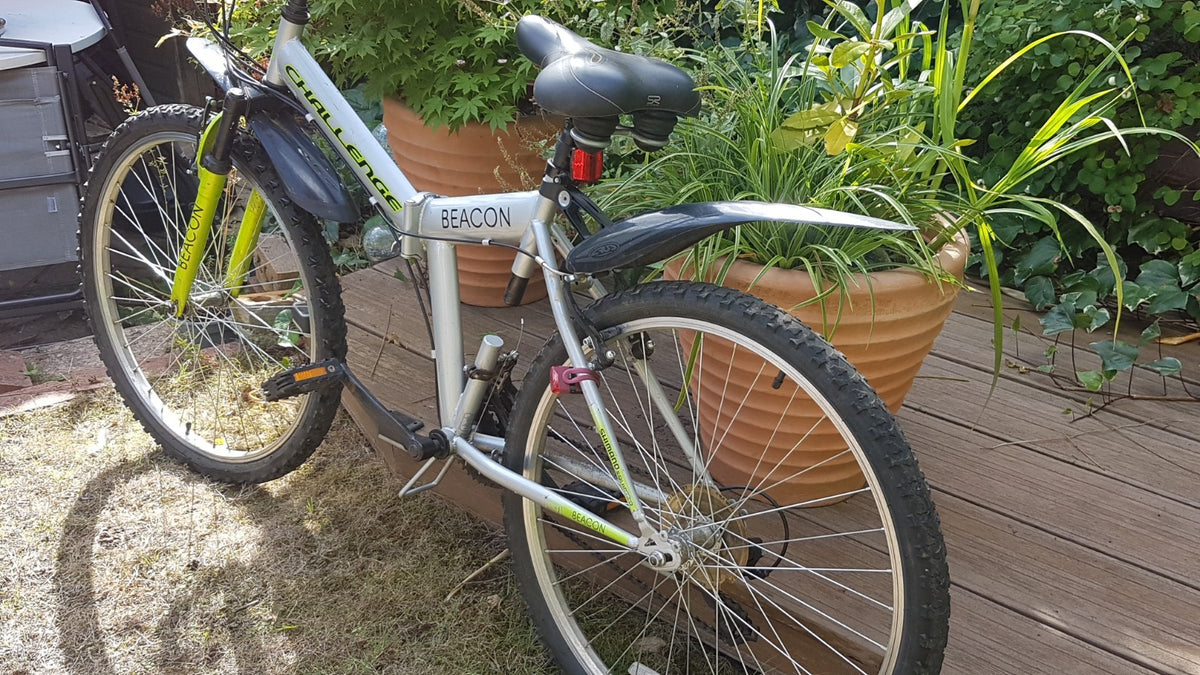 Challenge Beacon 26 inch Silver Folding Bike - Great Condition and Real Bargain