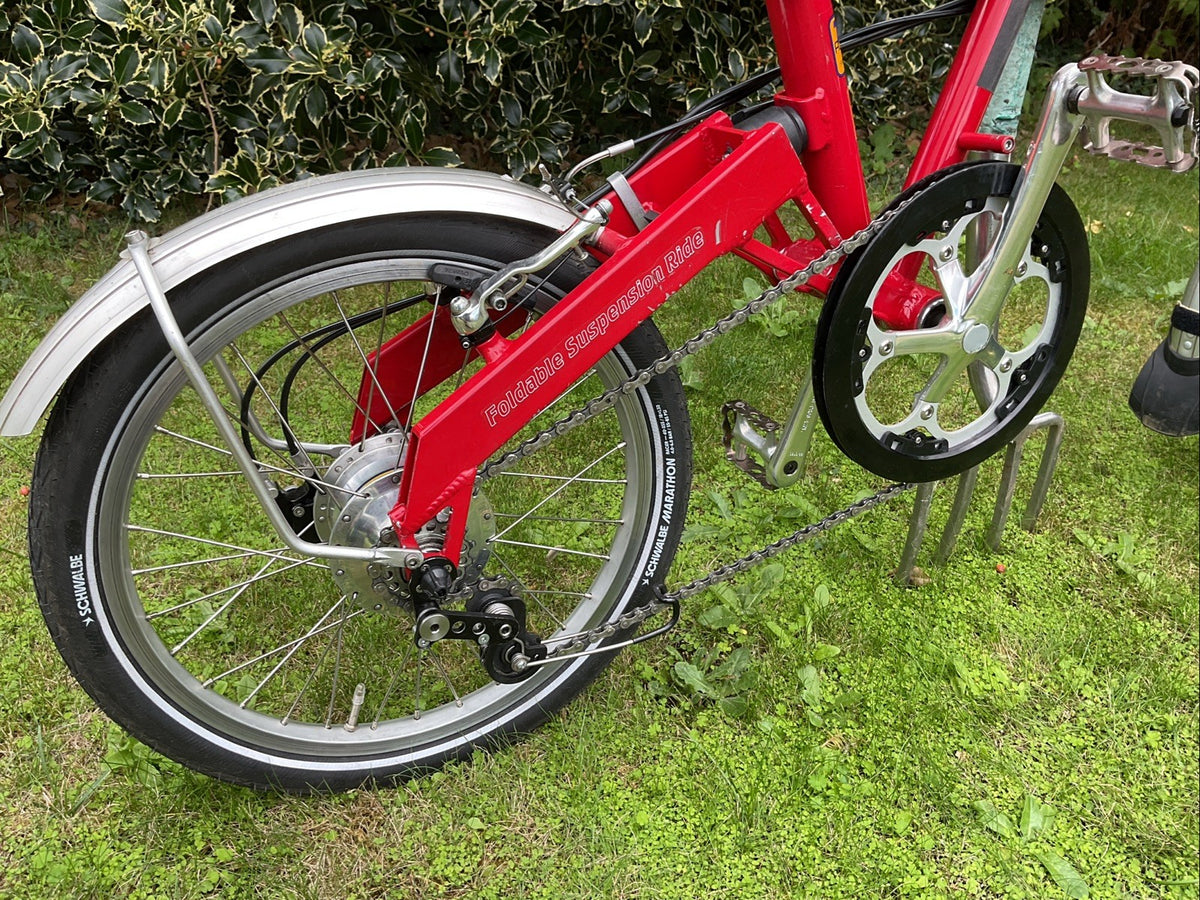 Birdy 14-Speed Rohloff Hub Gear Folding Bike with Suspension High-Spec