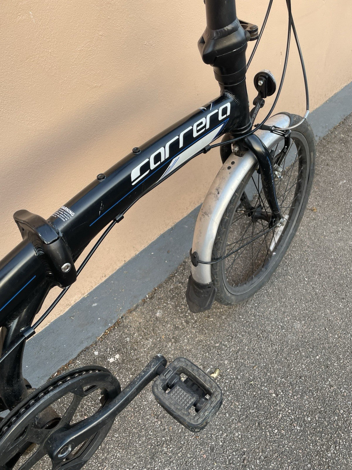 Carrera Intercity Unisex 8 Speed Folding Bike Folder Fold Up Repair Commuter LDN