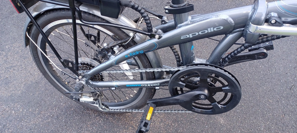 Apollo E Transport Power Assisted Folding Bike