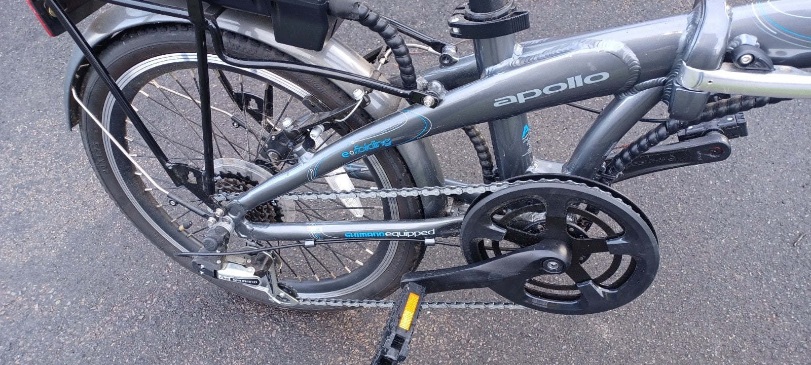 Apollo E Transport Power Assisted Folding Bike