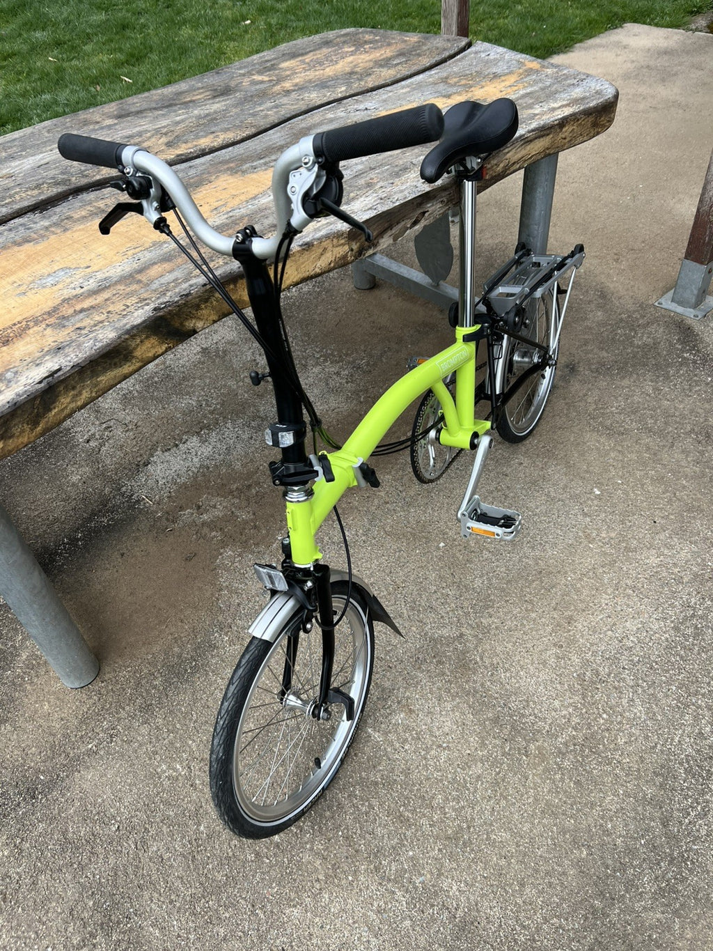 Brompton Lime Green M6R. 6 Speed. 2018. Mint!