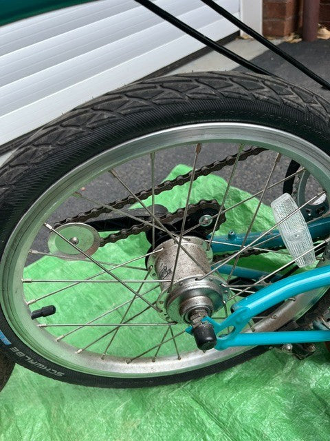 Brompton B75 16" Folding Bike - Blue