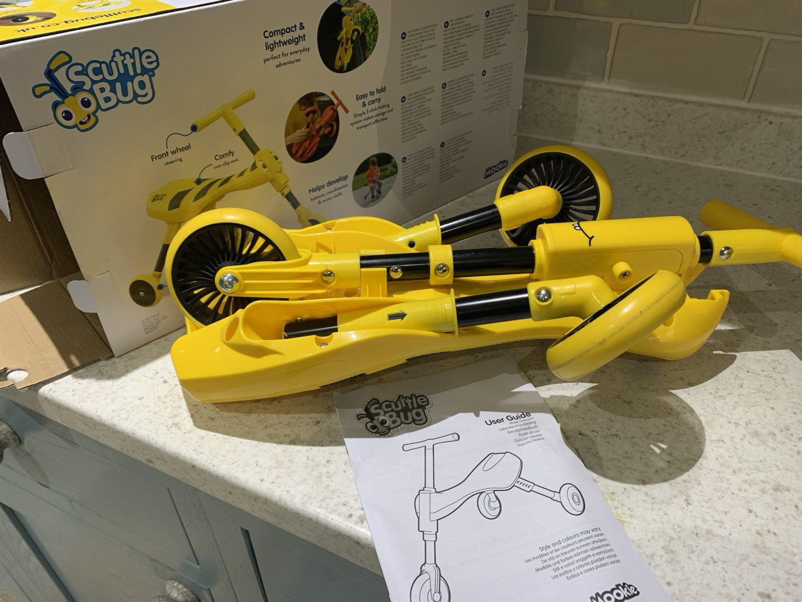 Bumble The Scuttle Bug 3 Wheel Bike Age 1+ Only Used A Month See Description