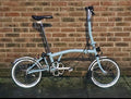 Brompton M3L 3 Speed Folding Bike Blue Sturmey Archer Hub + Pump Christmas Gift