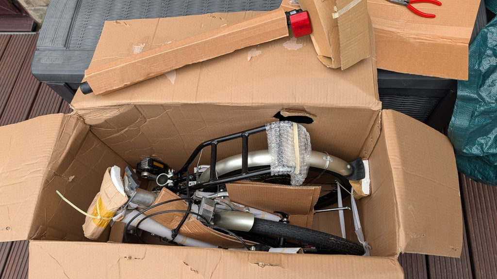 Apollo Transition folding bike, unused boxed, ideal caravan/canal boat/camping
