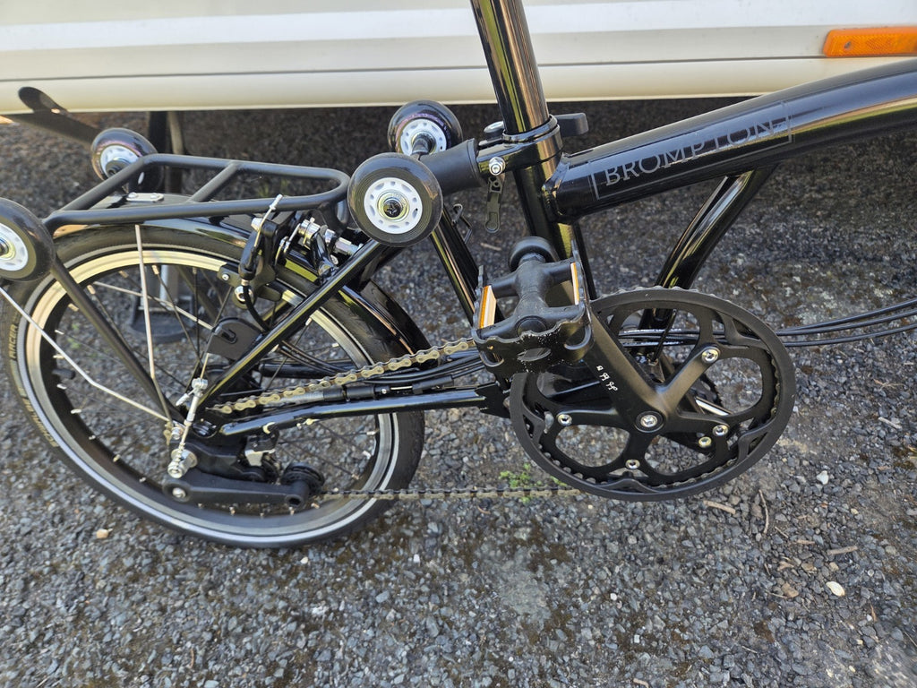 Brompton Black Edition S6L C-Line Folding Bike (2022).
