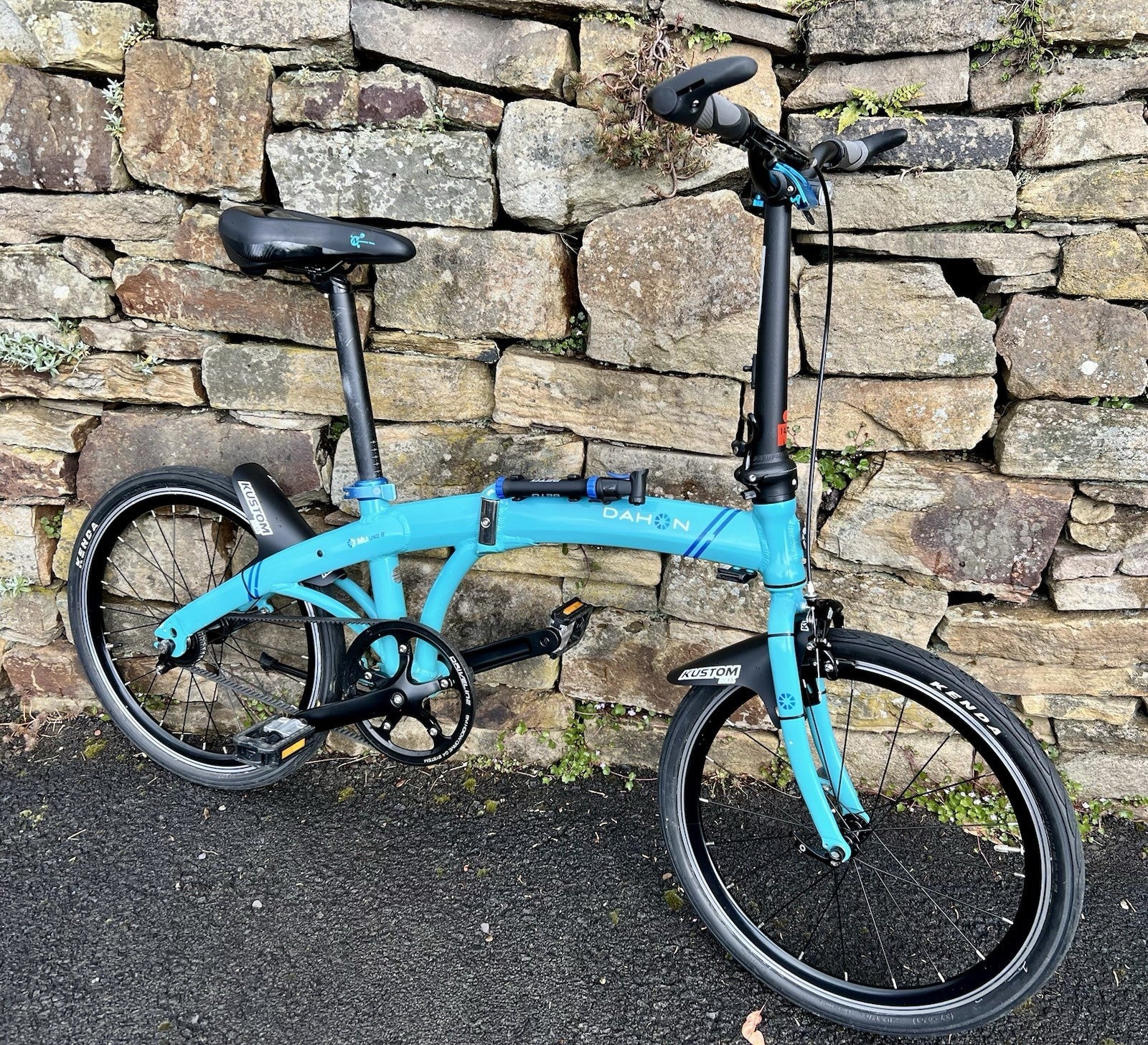 Dahon Mu Uno Speed folding bike, belt drive, 10kg, waterproof travel bag - Cool!