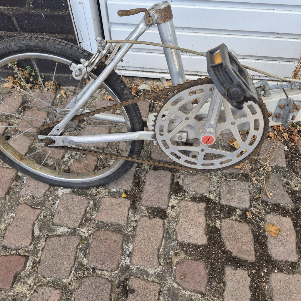 Vintage Bickerton Portable Single Speed Folding Bicycle