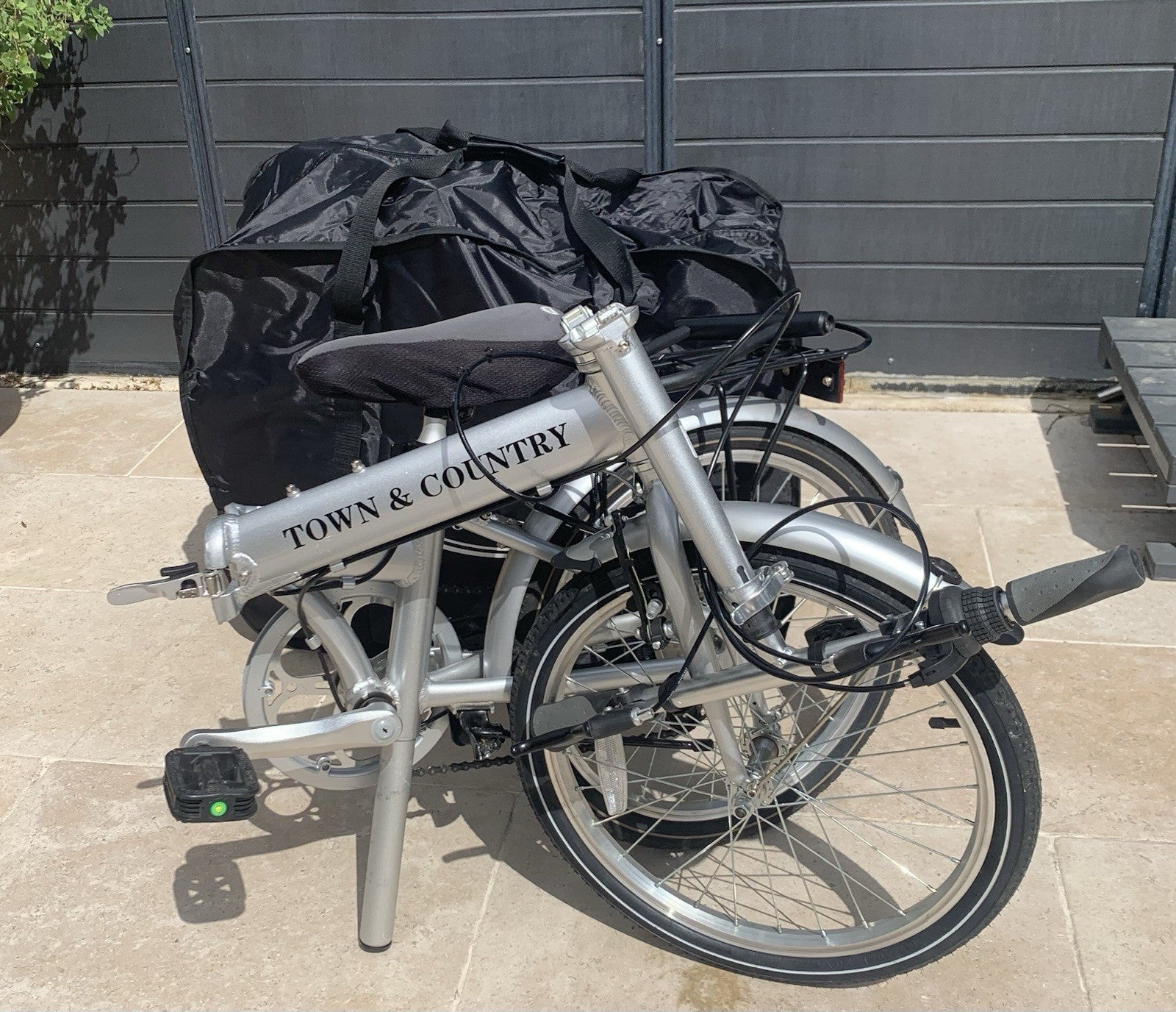 Folding Commuter Bike, Town & Country