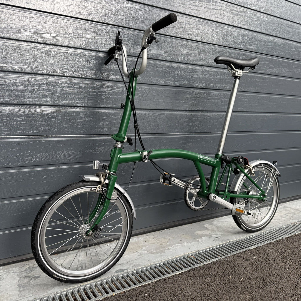 Brompton M3L 3 speed Racing Green   Superb Condition
