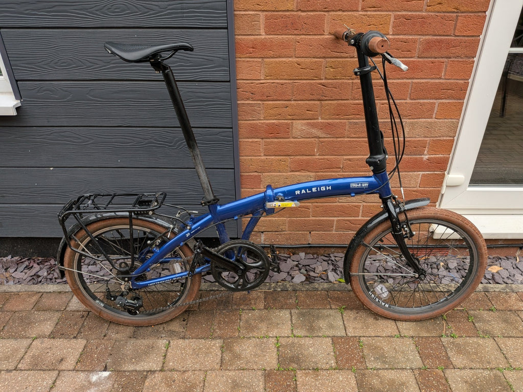 Raleigh Stowaway Folding Bike Unisex 7-Speed