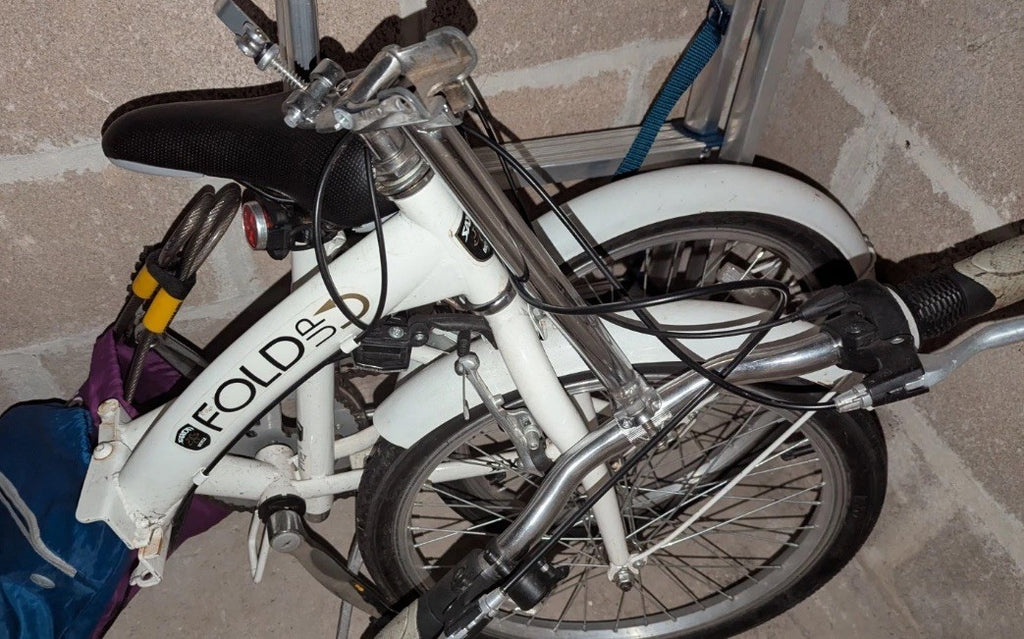 fold up bike Saxon
