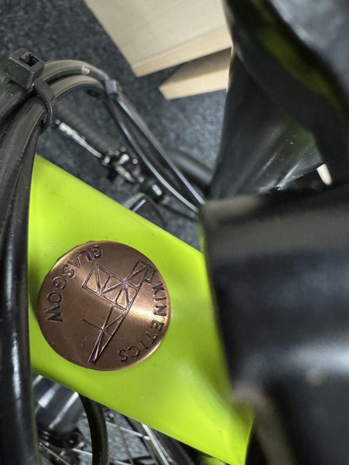 BROMPTON M6R WITH ROHLOFF CONVERSION BY KINETICS OF GLASGOW, FULLY CUSTOMISED