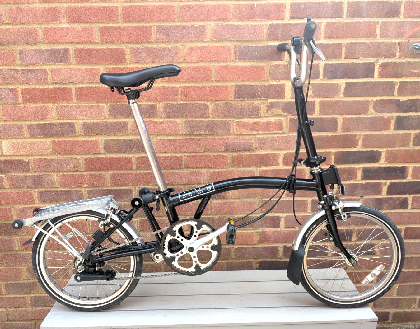 Brompton M6R Folding Foldable Fold-up Bike