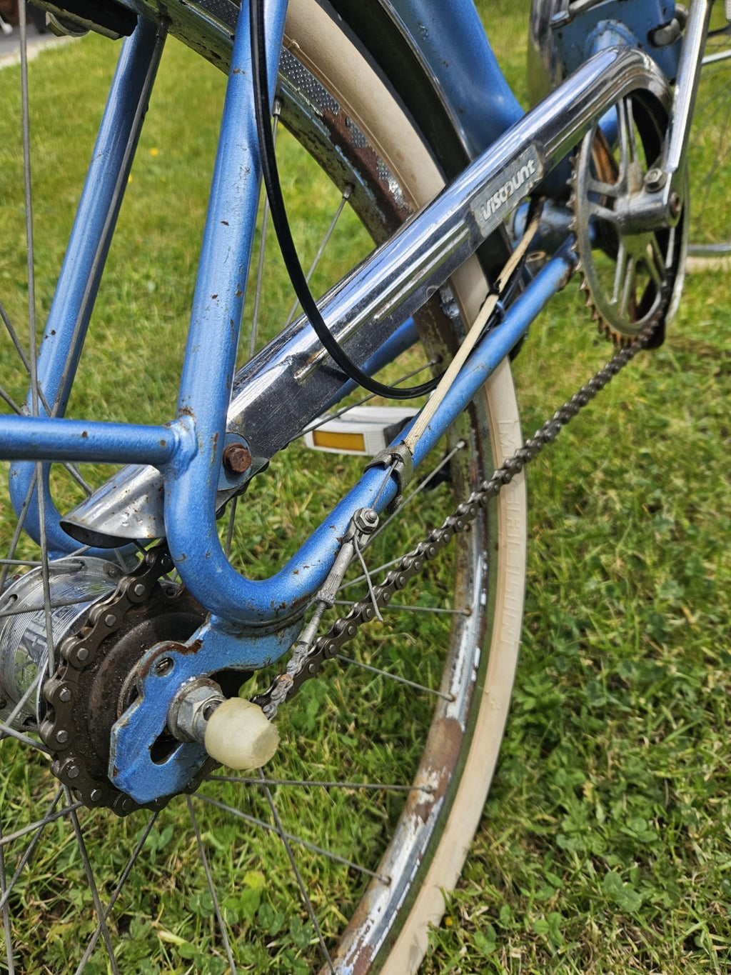 Viscount Vintage folding fold up bike Restored