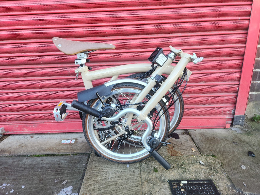 Barbour x Brompton Special Edition M6L With Barbour Pouch
