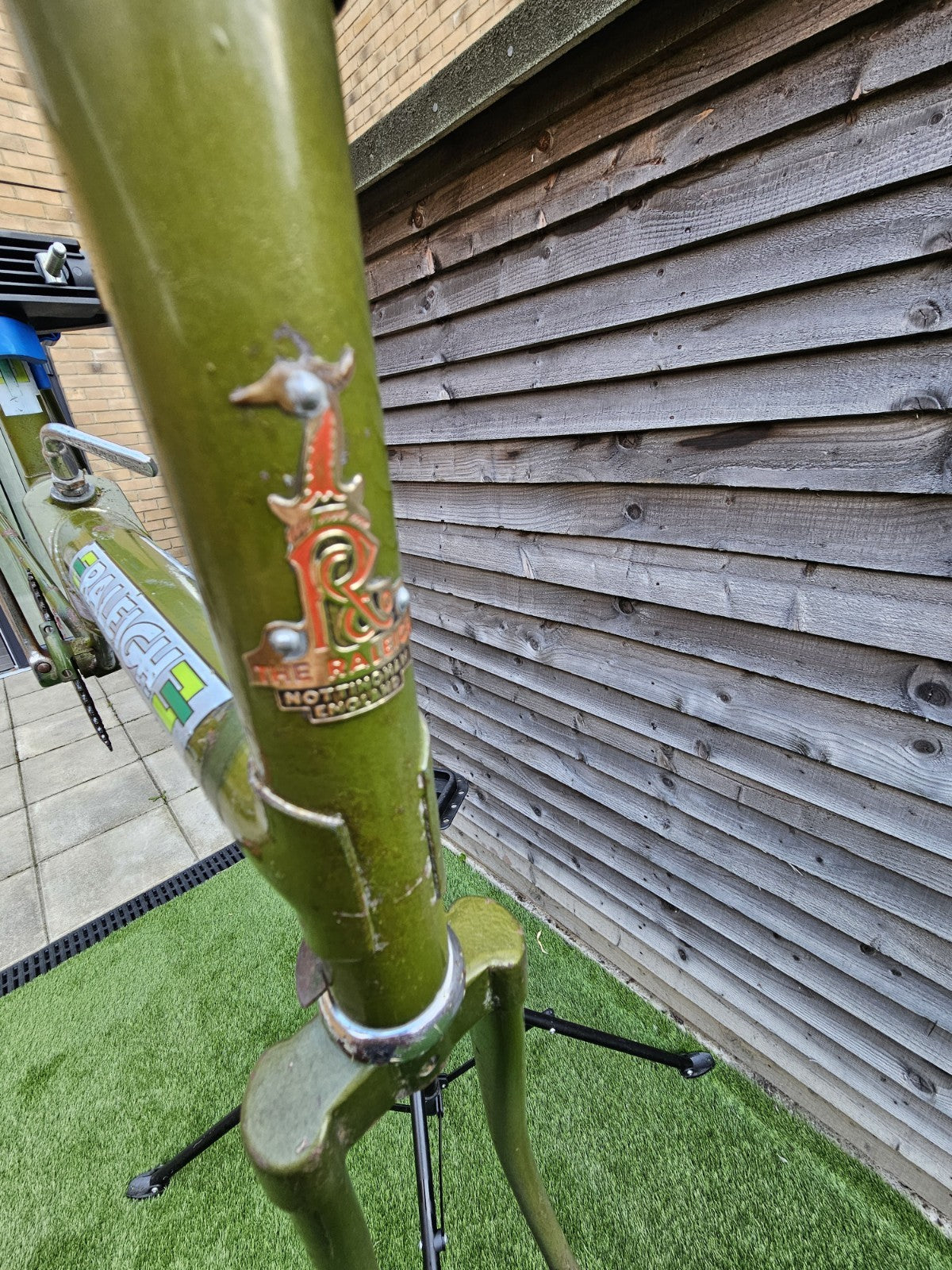 Raleigh Shopper Twenty 20 Frame 70s  Stowaway folding bike. including crakset.