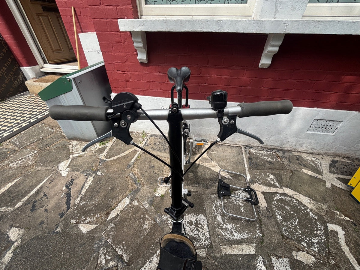 Brompton Folding Bike 3 Speed White 2012 Made in England