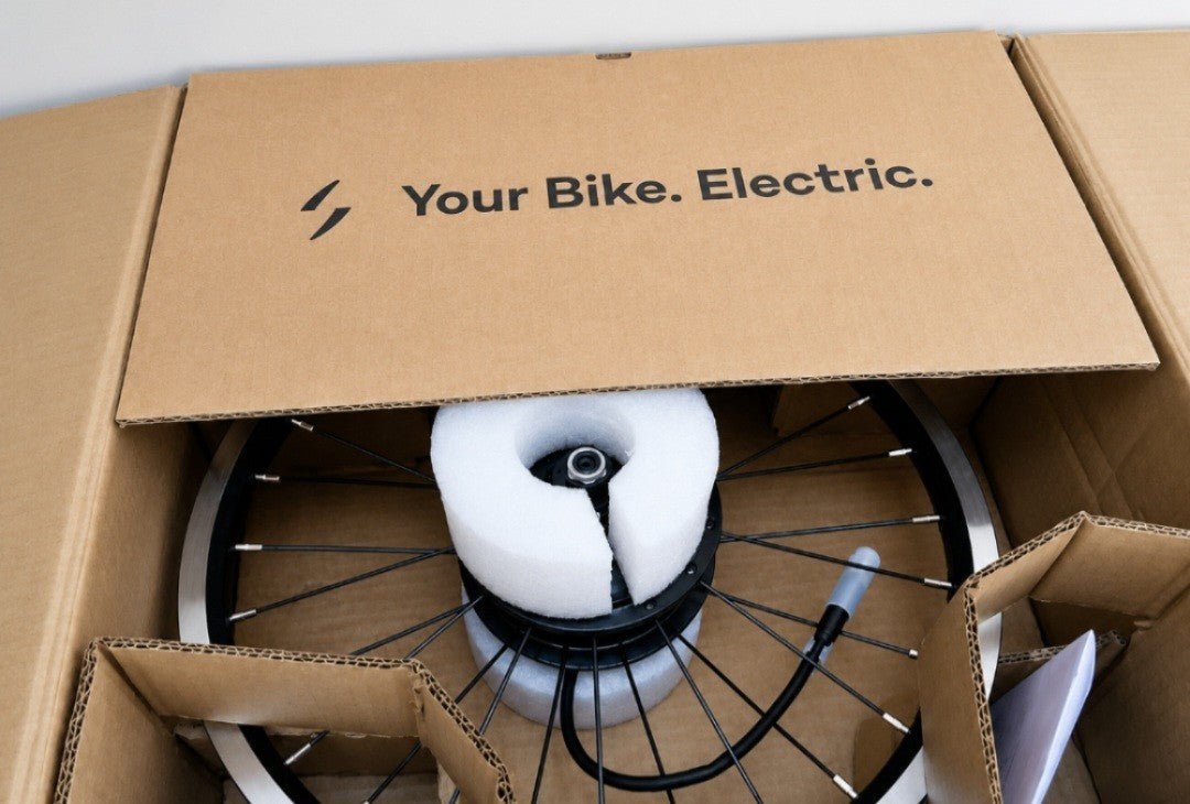 Swytch Max+ Electric Bike Conversion Kit for Brompton Folding Bike 16" BRAND NEW