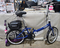 Apollo Tuck 20'' Lightweight Folding Bike Single Speed Blue