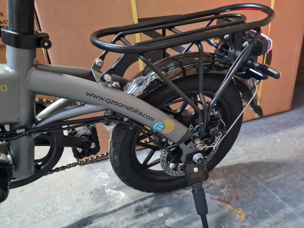 14" All-Terrain Folding bike, 36V 7.8Ah Battery, 25KM/h, Full Disc-U14R Grey