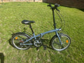 Red Folding Oxylane Bicycle