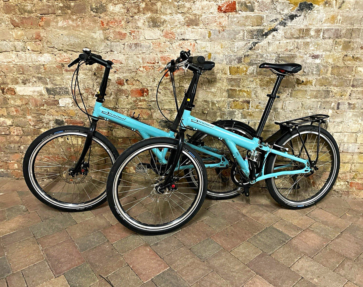 Airnimal Joey 507 Sport Folding Bike in Cambridge Blue (Two available)