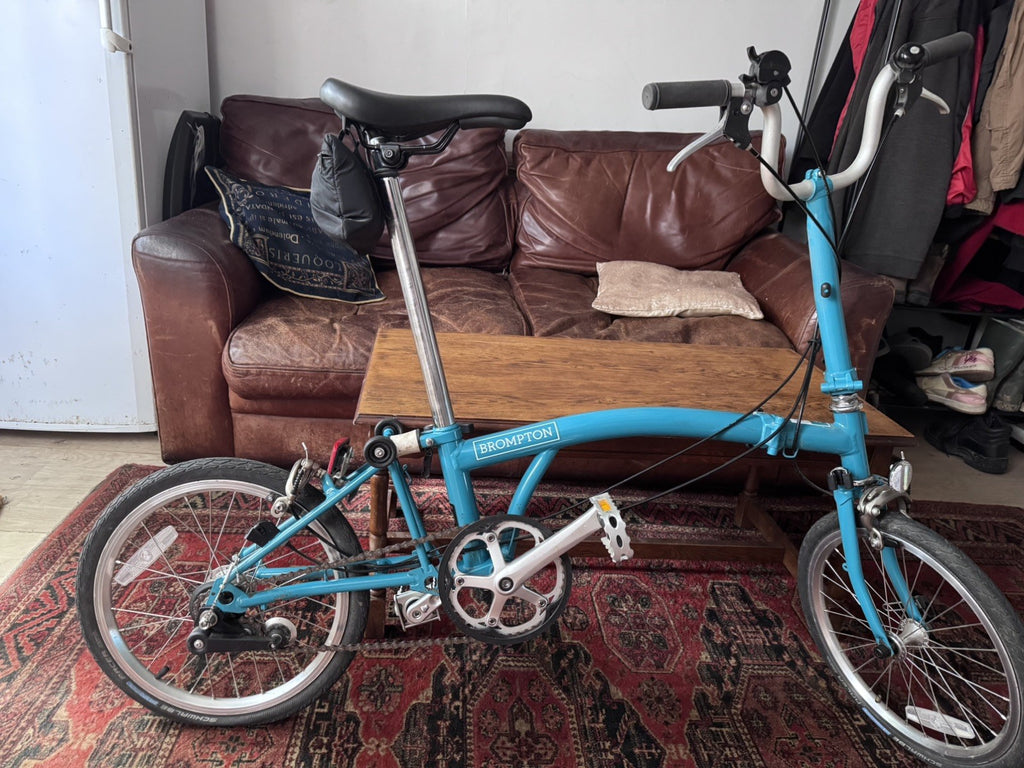 Brompton B75 16" Folding Bike - Blue