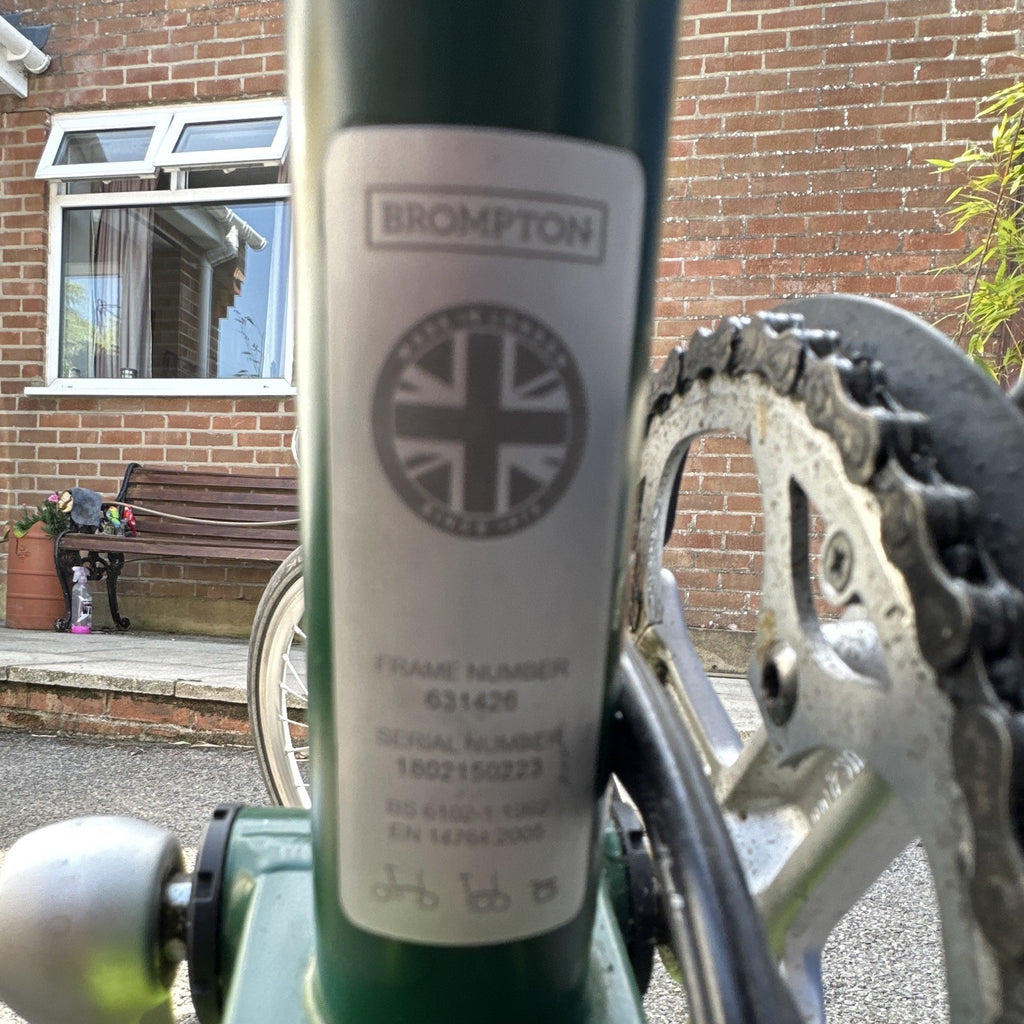 Brompton M6L Green / Lime Green Folding Bike (6 Speed) 2018