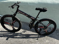 TRIOBLADE 650 B 26 Inch Folding Mountain Bike 21-Speed Foldable Mountain Bicycle
