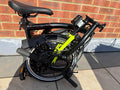 Brompton Folding Bike Black/Yellow Derailleur Gears Mechanical Rim Brakes