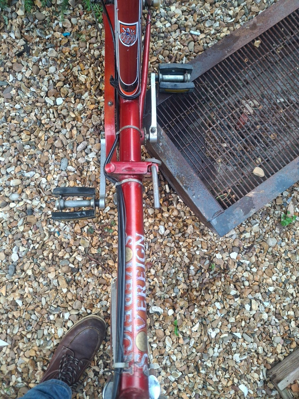 Elswick Vintage Folding Bicycle English Model All Original Project